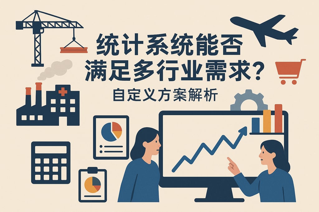 统计系统能否满足多行业需求？自定义方案解析
