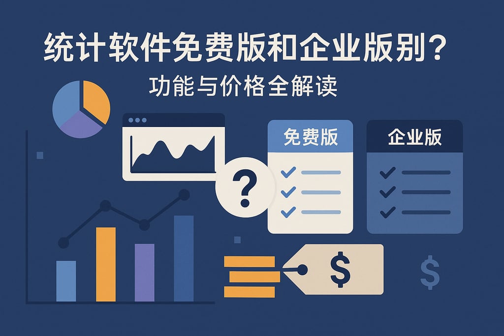 统计软件免费版和企业版区别？功能与价格全解读