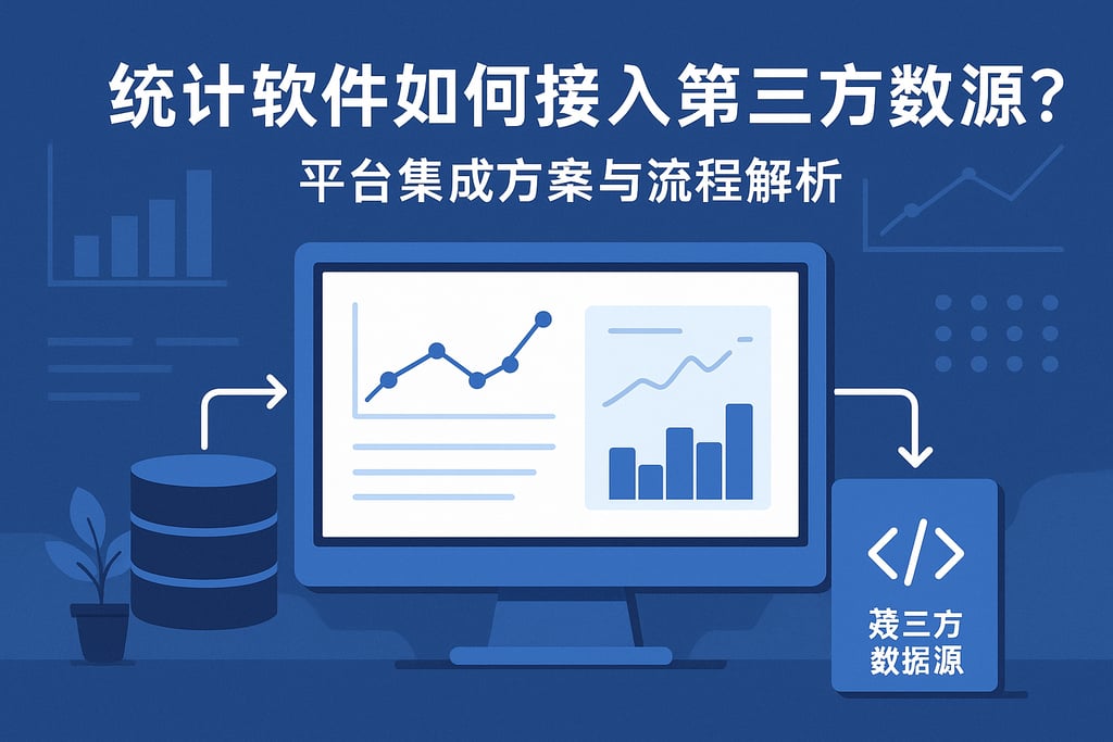 统计软件如何接入第三方数据源？平台集成方案与流程解析