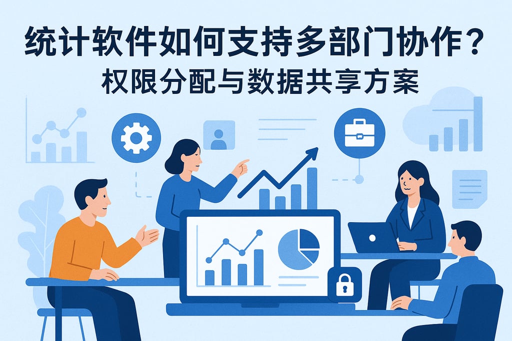 统计软件如何支持多部门协作？权限分配与数据共享方案