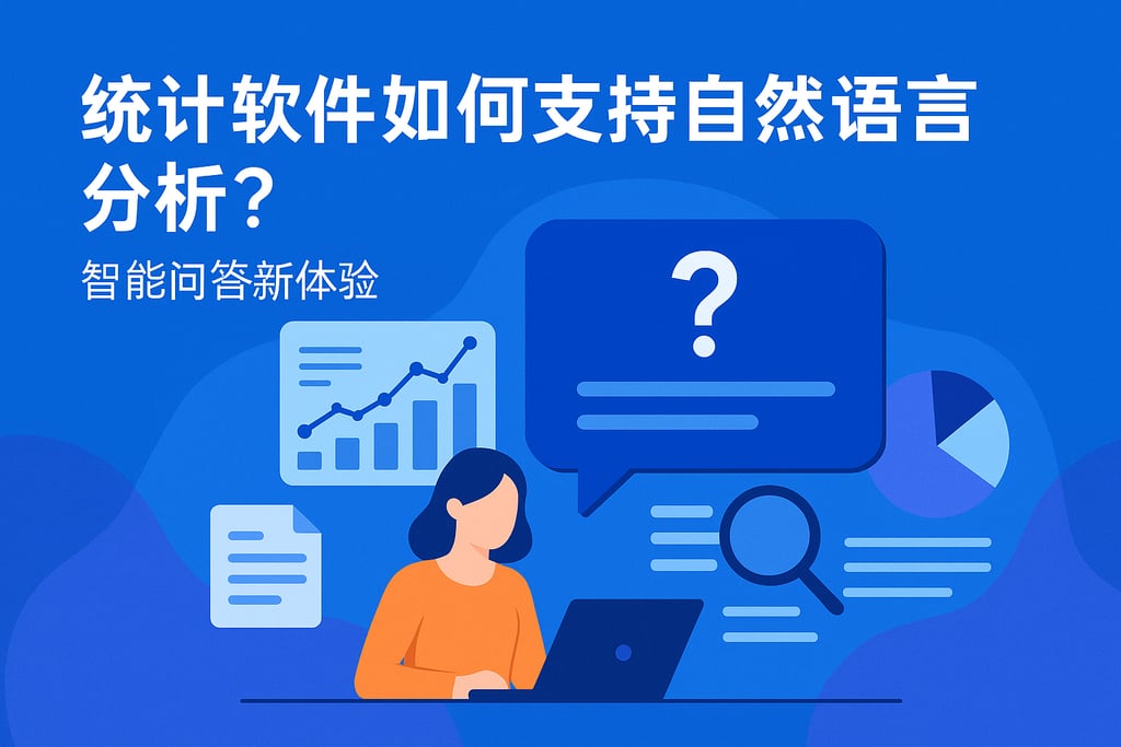 统计软件如何支持自然语言分析？智能问答新体验