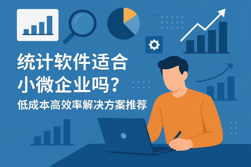 统计软件适合小微企业吗？低成本高效率解决方案推荐