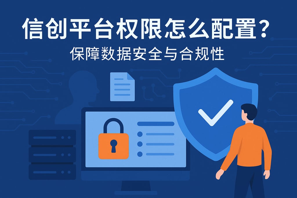 信创平台权限怎么配置？保障数据安全与合规性