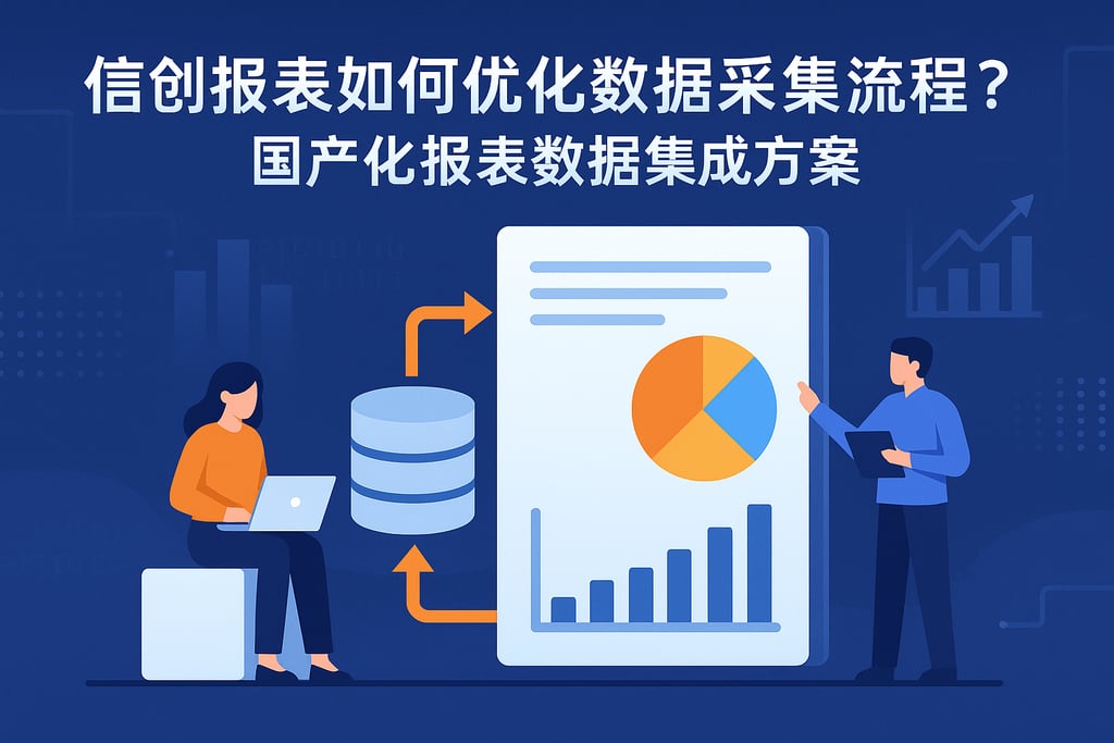 信创报表如何优化数据采集流程？国产化报表数据集成方案
