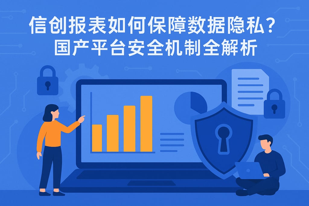 信创报表如何保障数据隐私？国产平台安全机制全解析