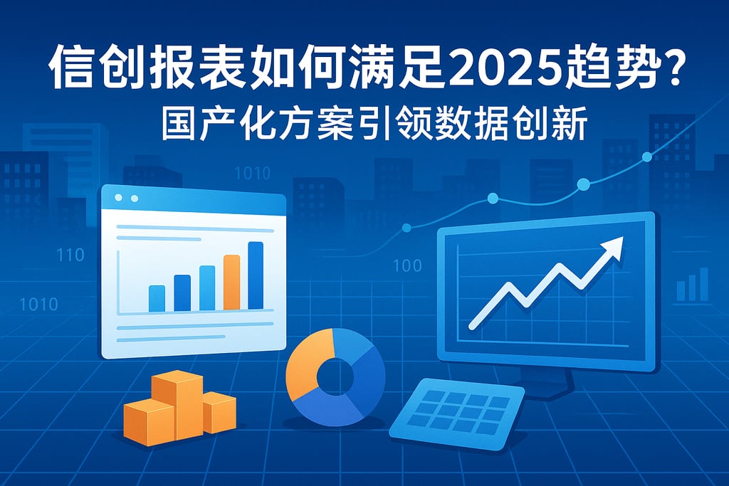 信创报表如何满足2025趋势？国产化方案引领数据创新