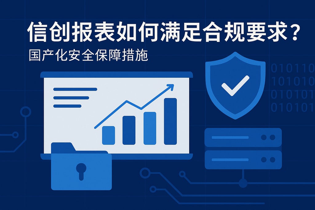 信创报表如何满足合规要求？国产化安全保障措施