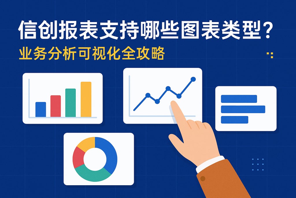 信创报表支持哪些图表类型？业务分析可视化全攻略