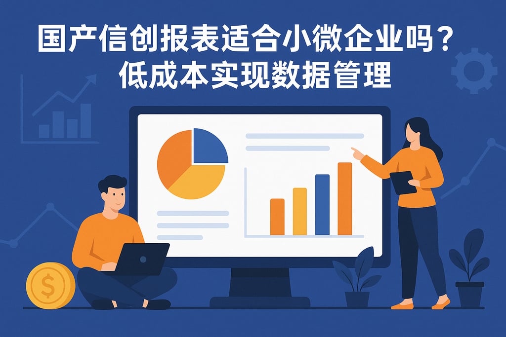 国产信创报表适合小微企业吗？低成本实现数据管理