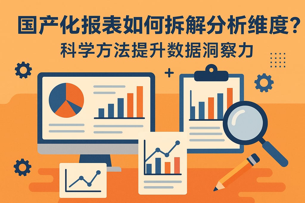 国产化报表如何拆解分析维度？科学方法提升数据洞察力