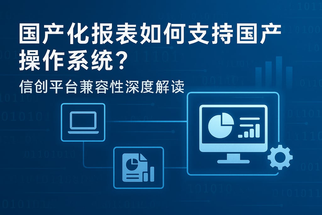 国产化报表如何支持国产操作系统？信创平台兼容性深度解读