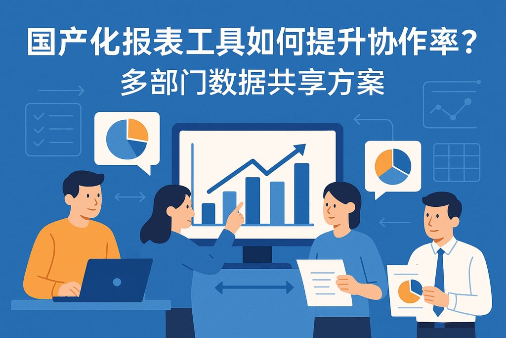国产化报表工具如何提升协作效率？多部门数据共享方案