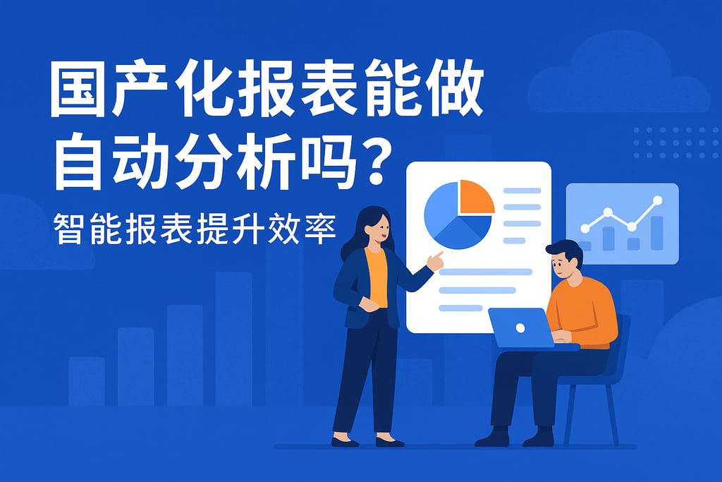 国产化报表能做自动分析吗？智能报表提升效率