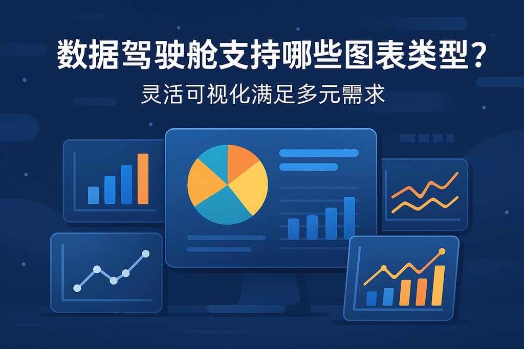数据驾驶舱支持哪些图表类型？灵活可视化满足多元需求