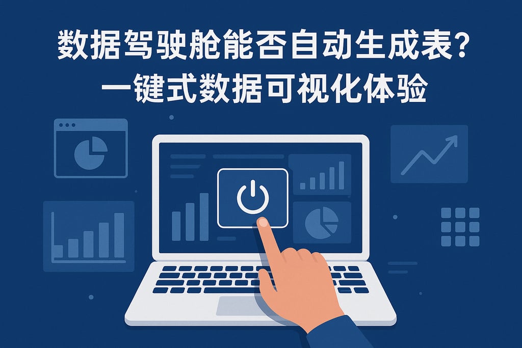 数据驾驶舱能否自动生成报表？一键式数据可视化体验
