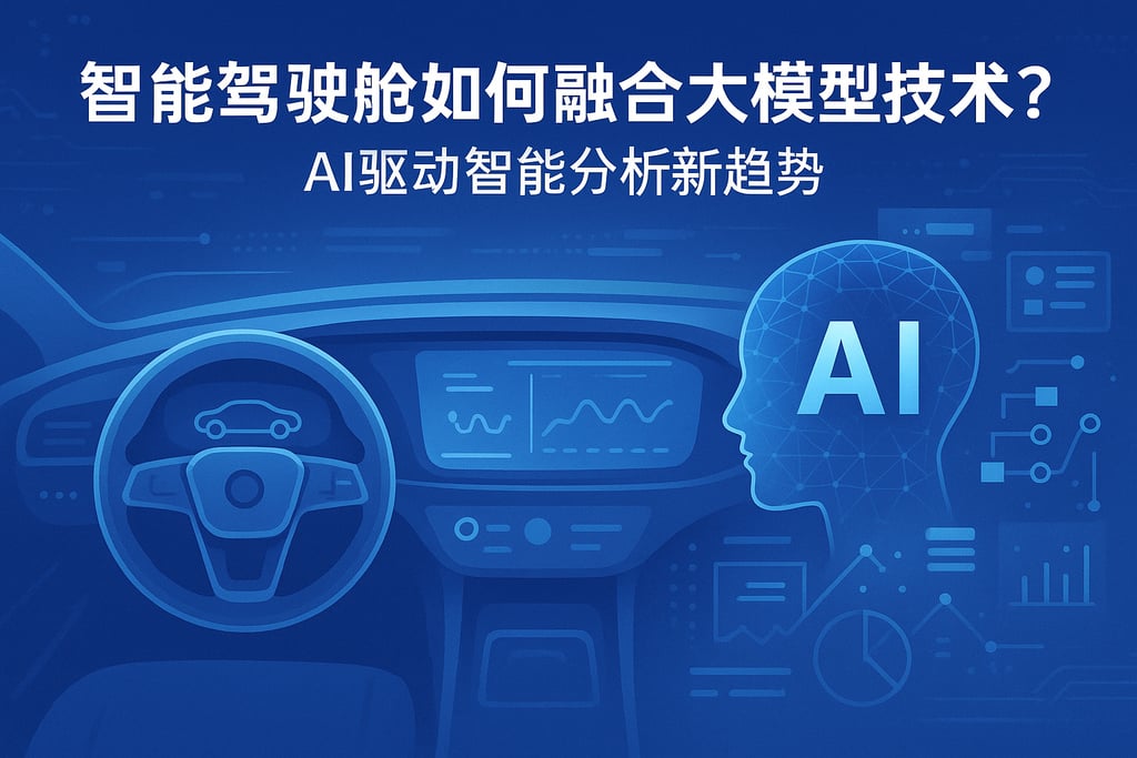 智能驾驶舱如何融合大模型技术？AI驱动智能分析新趋势
