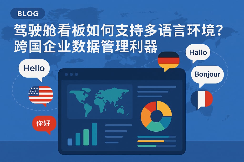 驾驶舱看板如何支持多语言环境？跨国企业数据管理利器