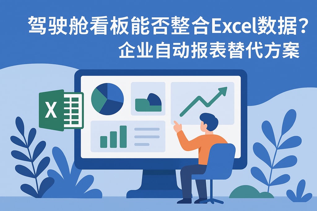 驾驶舱看板能否整合Excel数据？企业自动报表替代方案