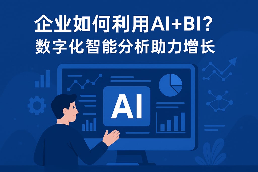 企业如何利用AI+BI？数字化智能分析助力增长