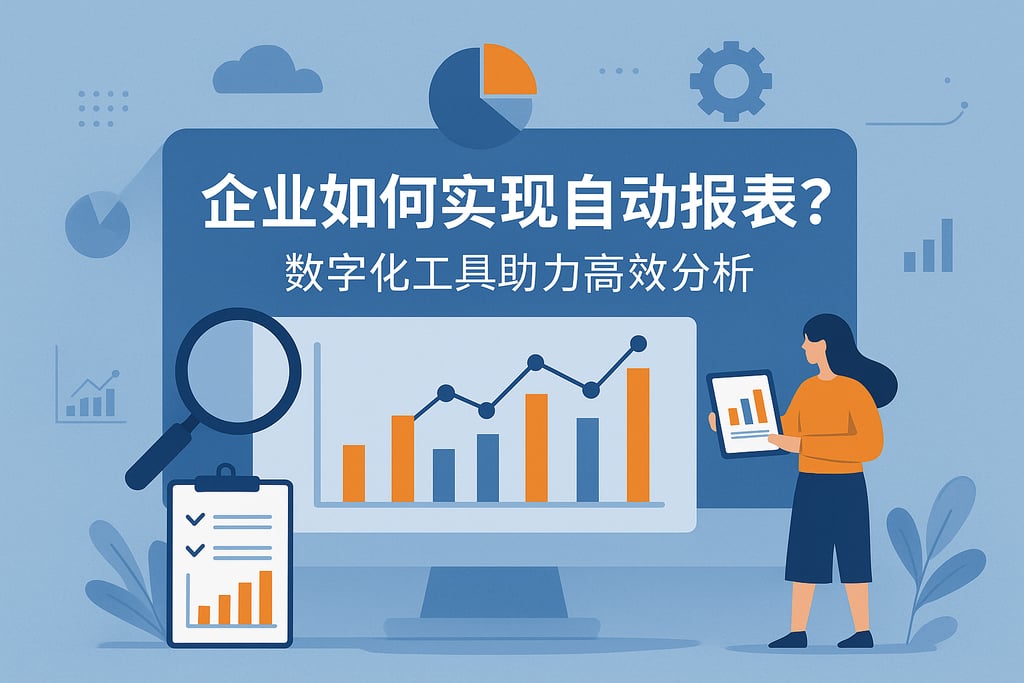 企业如何实现自动报表？数字化工具助力高效分析