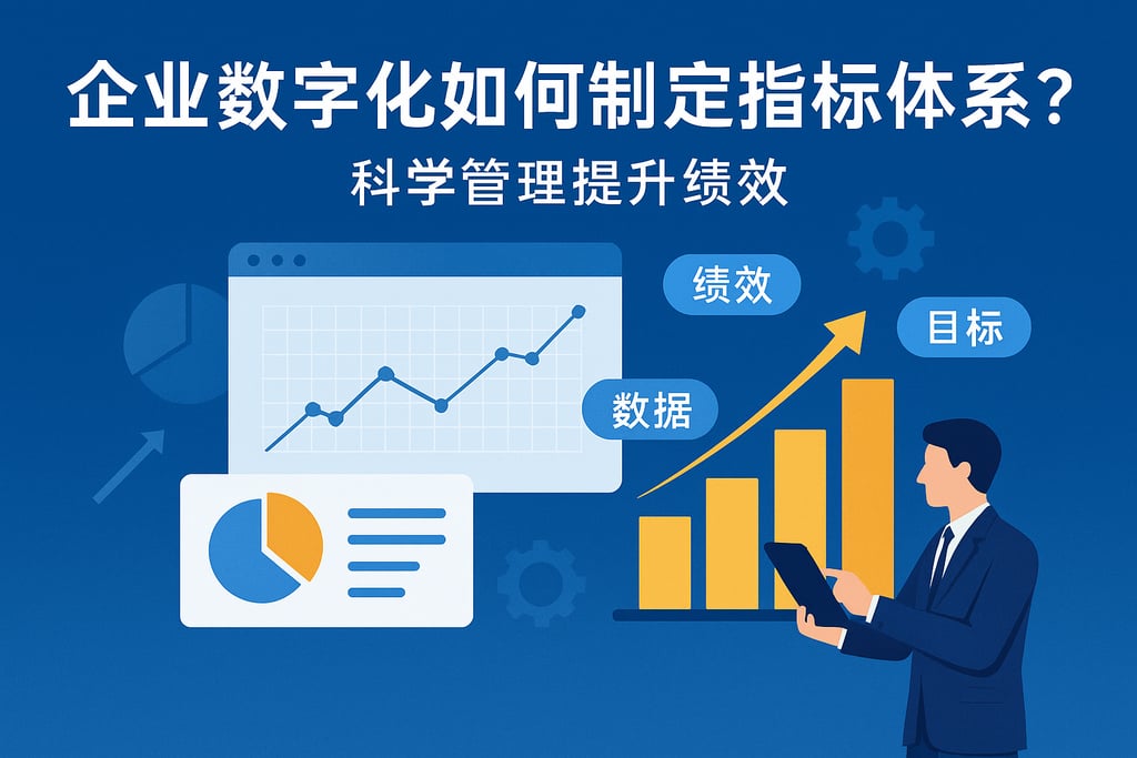 企业数字化如何制定指标体系？科学管理提升绩效