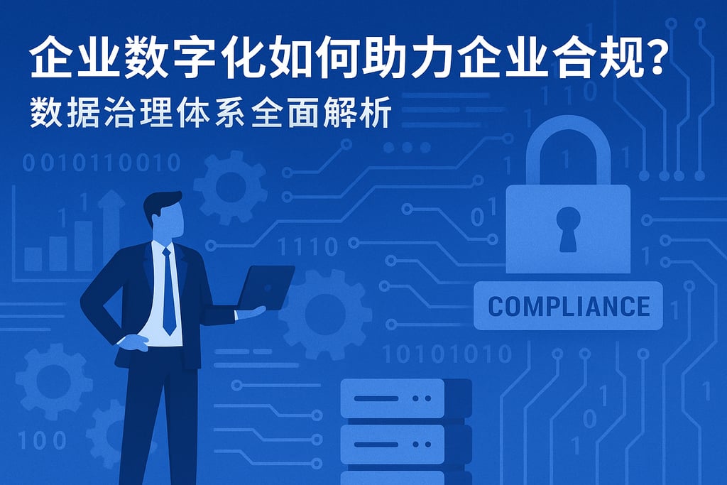 企业数字化如何助力企业合规？数据治理体系全面解析