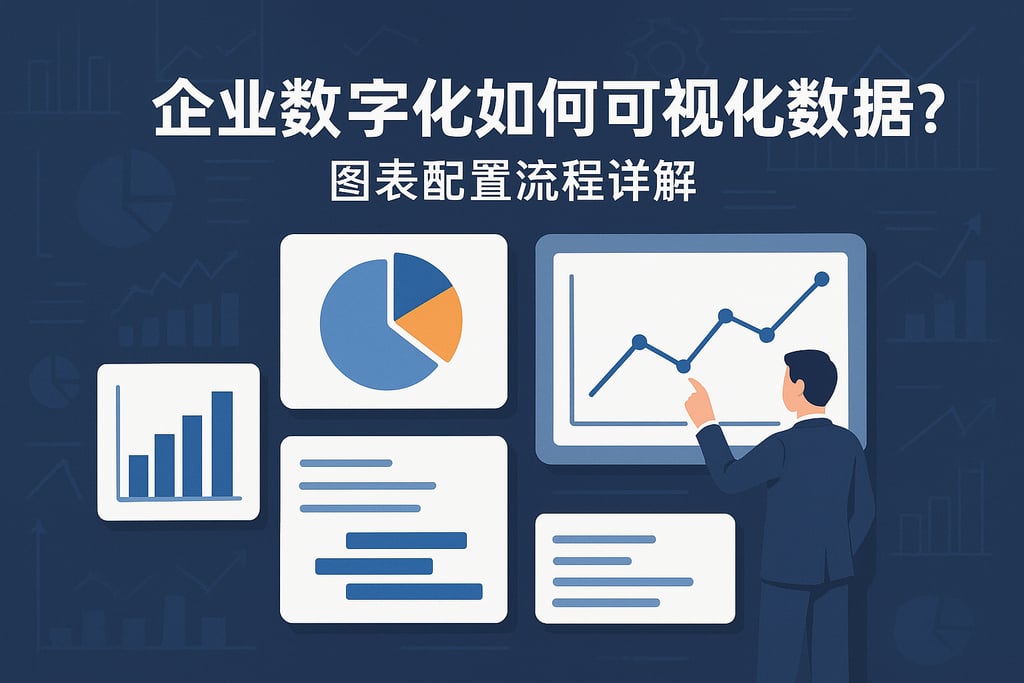 企业数字化如何可视化数据？图表配置流程详解