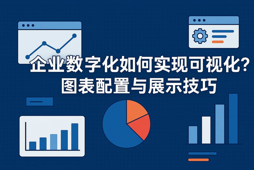 企业数字化如何实现可视化？图表配置与展示技巧