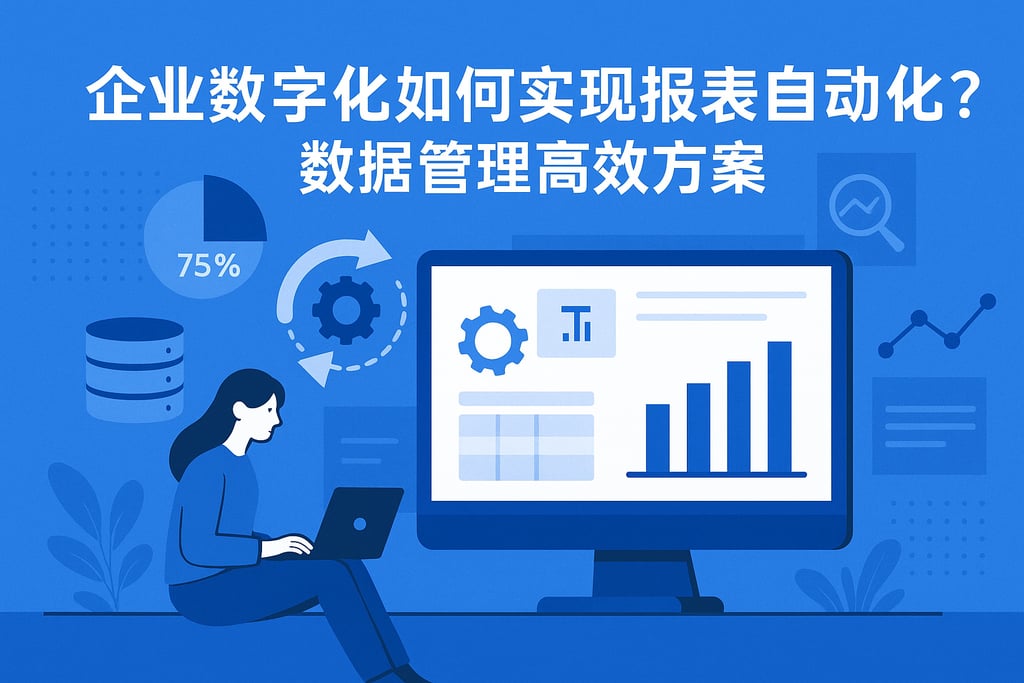 企业数字化如何实现报表自动化？数据管理高效方案