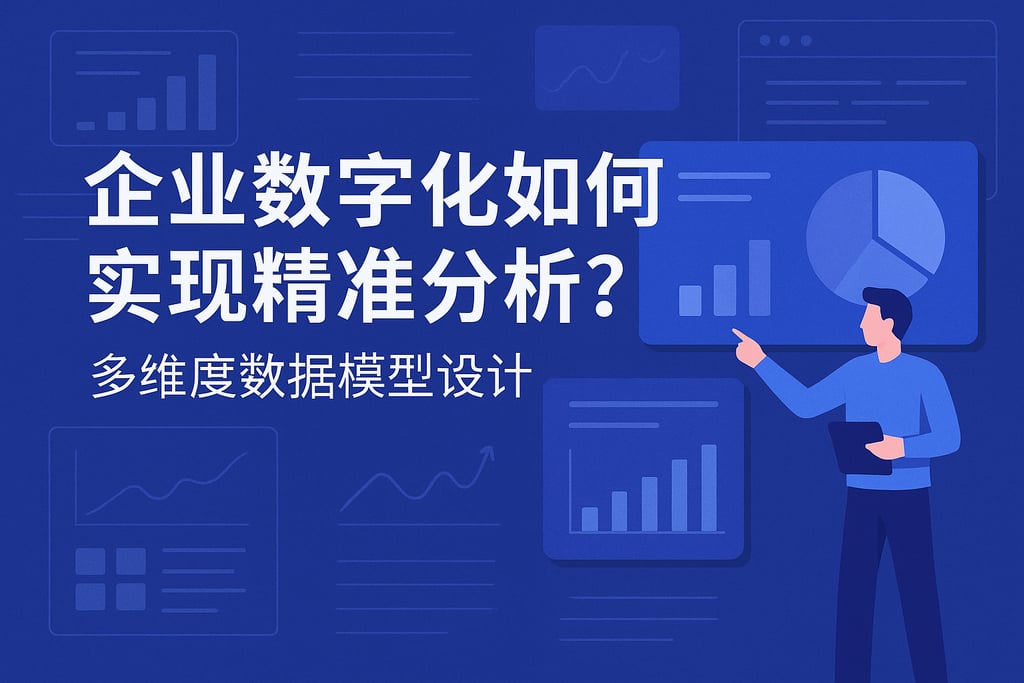 企业数字化如何实现精准分析？多维度数据模型设计