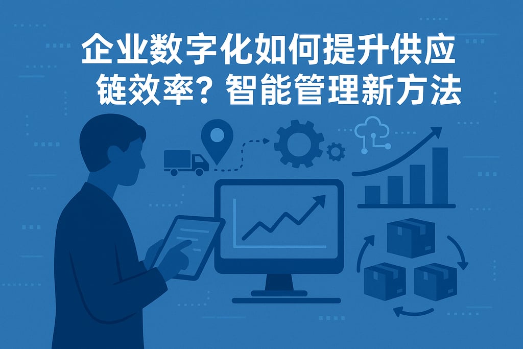 企业数字化如何提升供应链效率？智能管理新方法
