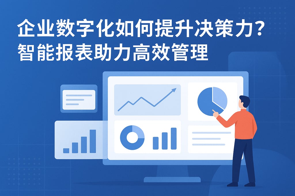 企业数字化如何提升决策力？智能报表助力高效管理