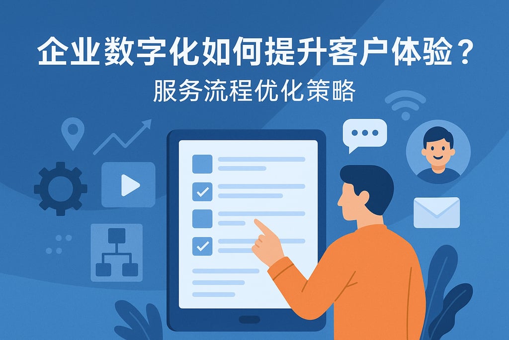 企业数字化如何提升客户体验？服务流程优化策略