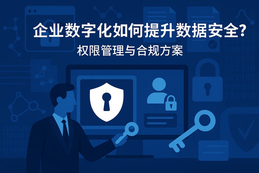 企业数字化如何提升数据安全？权限管理与合规方案