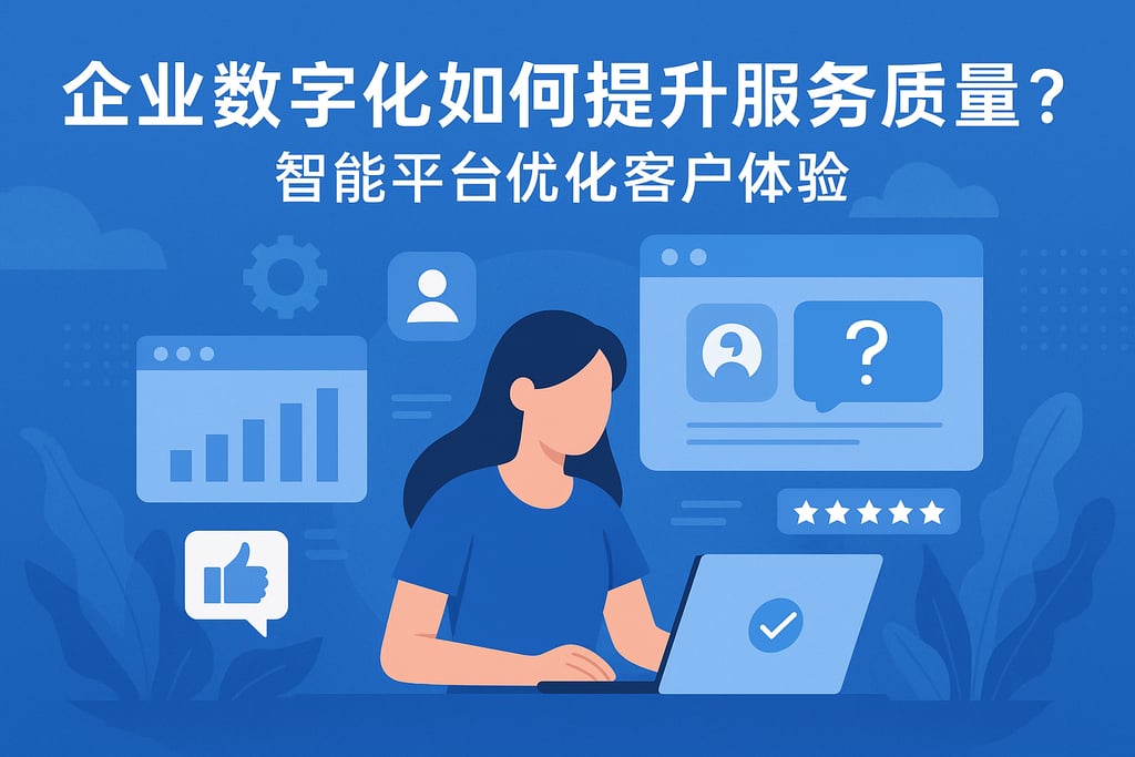 企业数字化如何提升服务质量？智能平台优化客户体验
