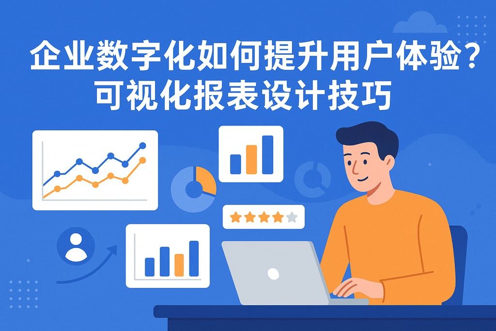 企业数字化如何提升用户体验？可视化报表设计技巧