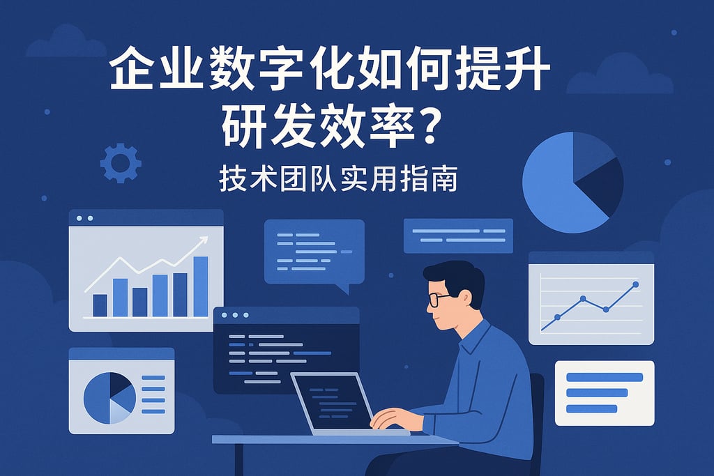 企业数字化如何提升研发效率？技术团队实用指南