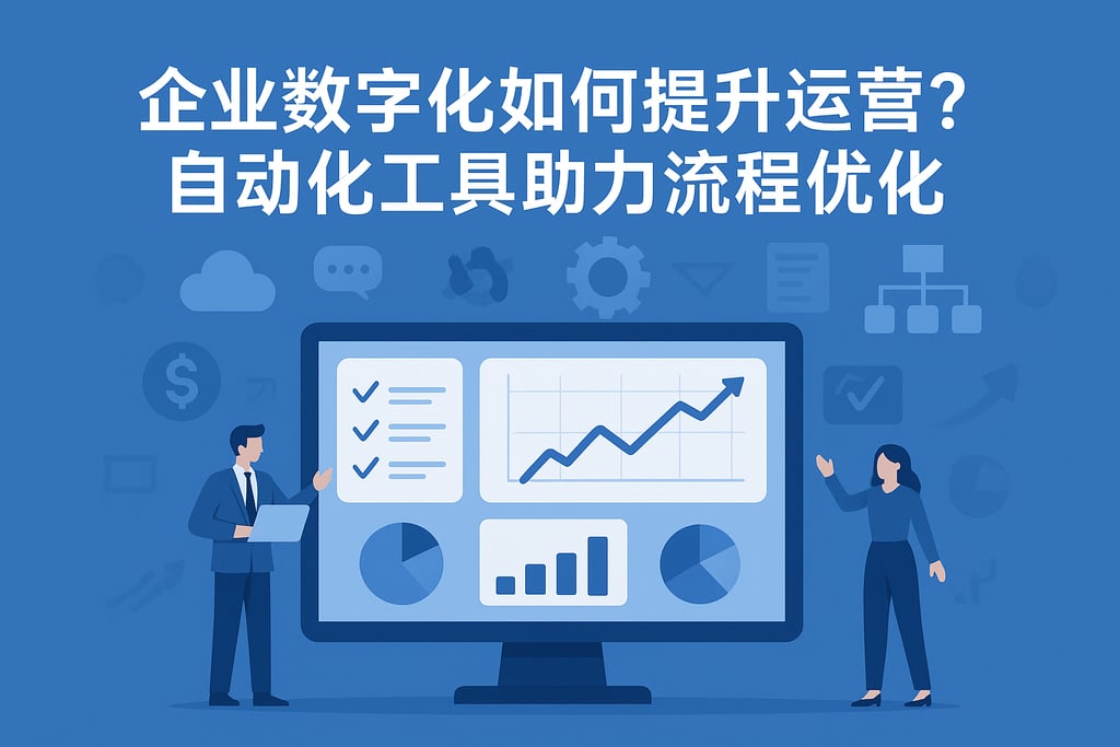 企业数字化如何提升运营？自动化工具助力流程优化