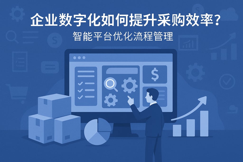 企业数字化如何提升采购效率？智能平台优化流程管理