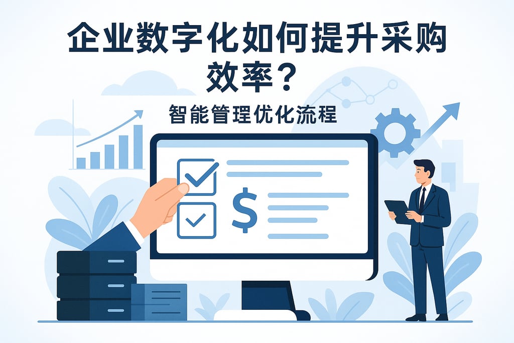 企业数字化如何提升采购效率？智能管理优化流程