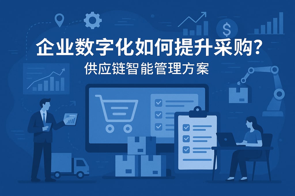 企业数字化如何提升采购？供应链智能管理方案