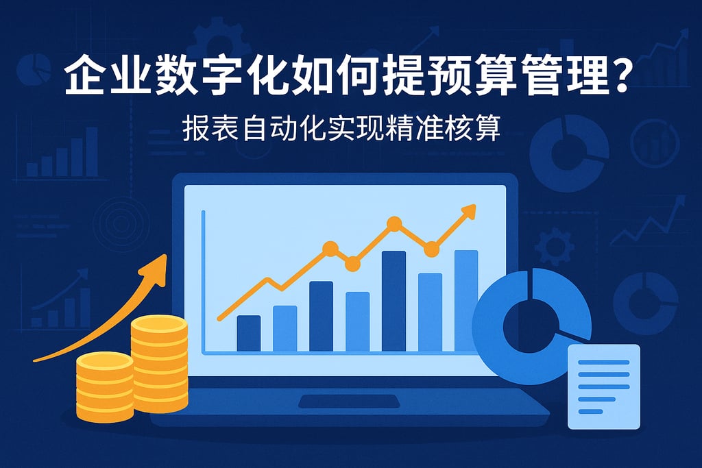 企业数字化如何提升预算管理？报表自动化实现精准核算