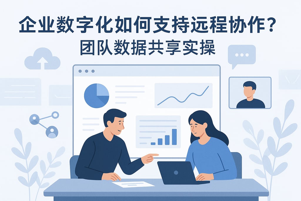 企业数字化如何支持远程协作？团队数据共享实操