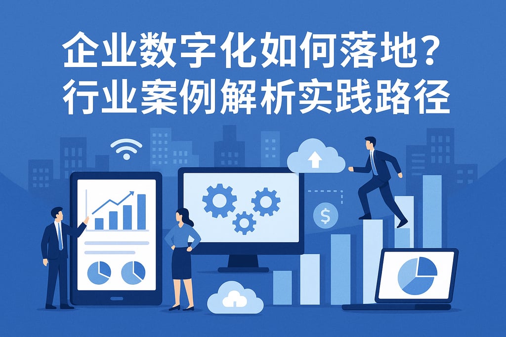 企业数字化如何落地？行业案例解析实践路径