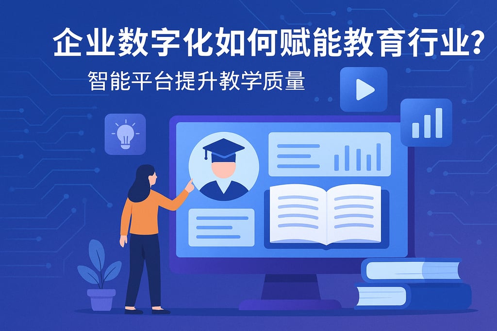 企业数字化如何赋能教育行业？智能平台提升教学质量