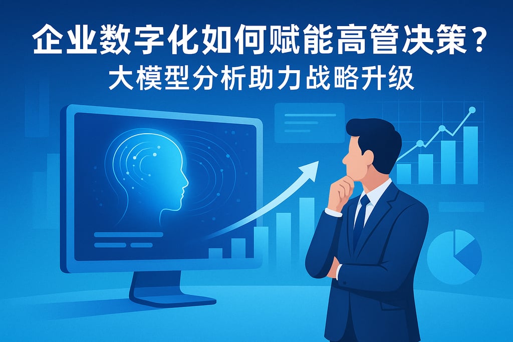企业数字化如何赋能高管决策？大模型分析助力战略升级