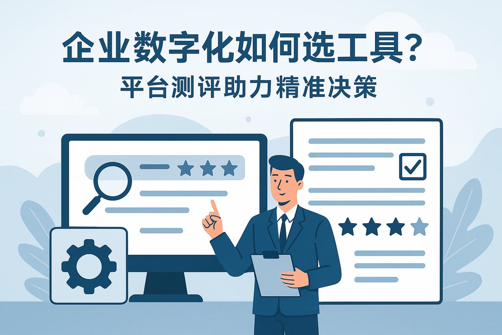 企业数字化如何选工具？平台测评助力精准决策