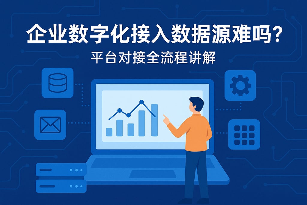 企业数字化接入数据源难吗？平台对接全流程讲解