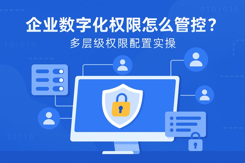 企业数字化权限怎么管控？多层级权限配置实操
