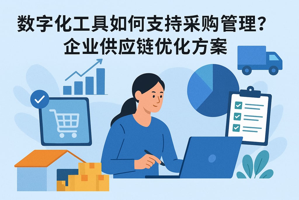 数字化工具如何支持采购管理？企业供应链优化方案